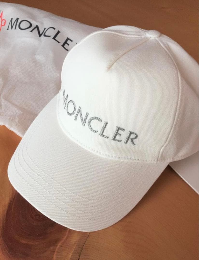 【未使用品】MONCLER モンクレール キャップ 帽子 メンズ レディース