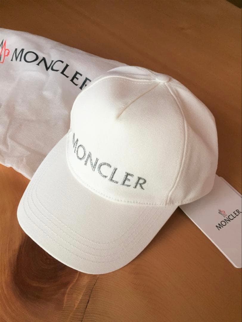 【未使用品】MONCLER モンクレール キャップ 帽子 メンズ レディース