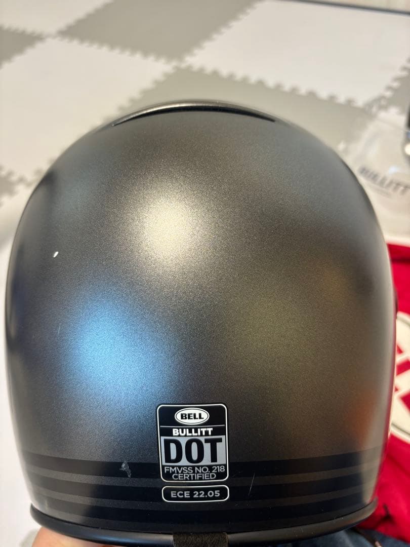 最終値下げ❗️BELL BULLITT ヘルメット メタリックグレー Lサイズ