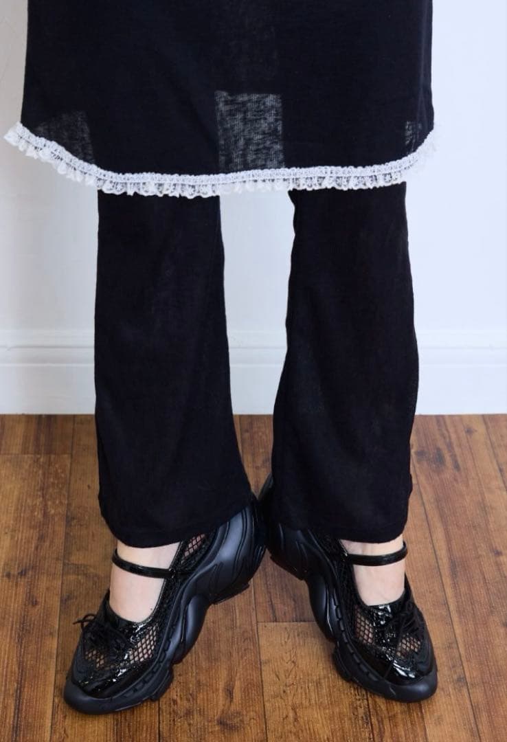 靴 APOLLO NEO MARY IVORY mesh grounds