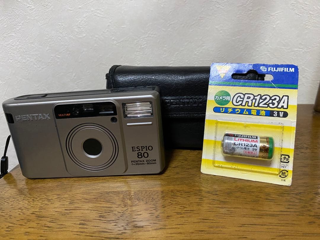 PENTAX ESPIO80　コンパクトカメラ　純正専用ケース付き