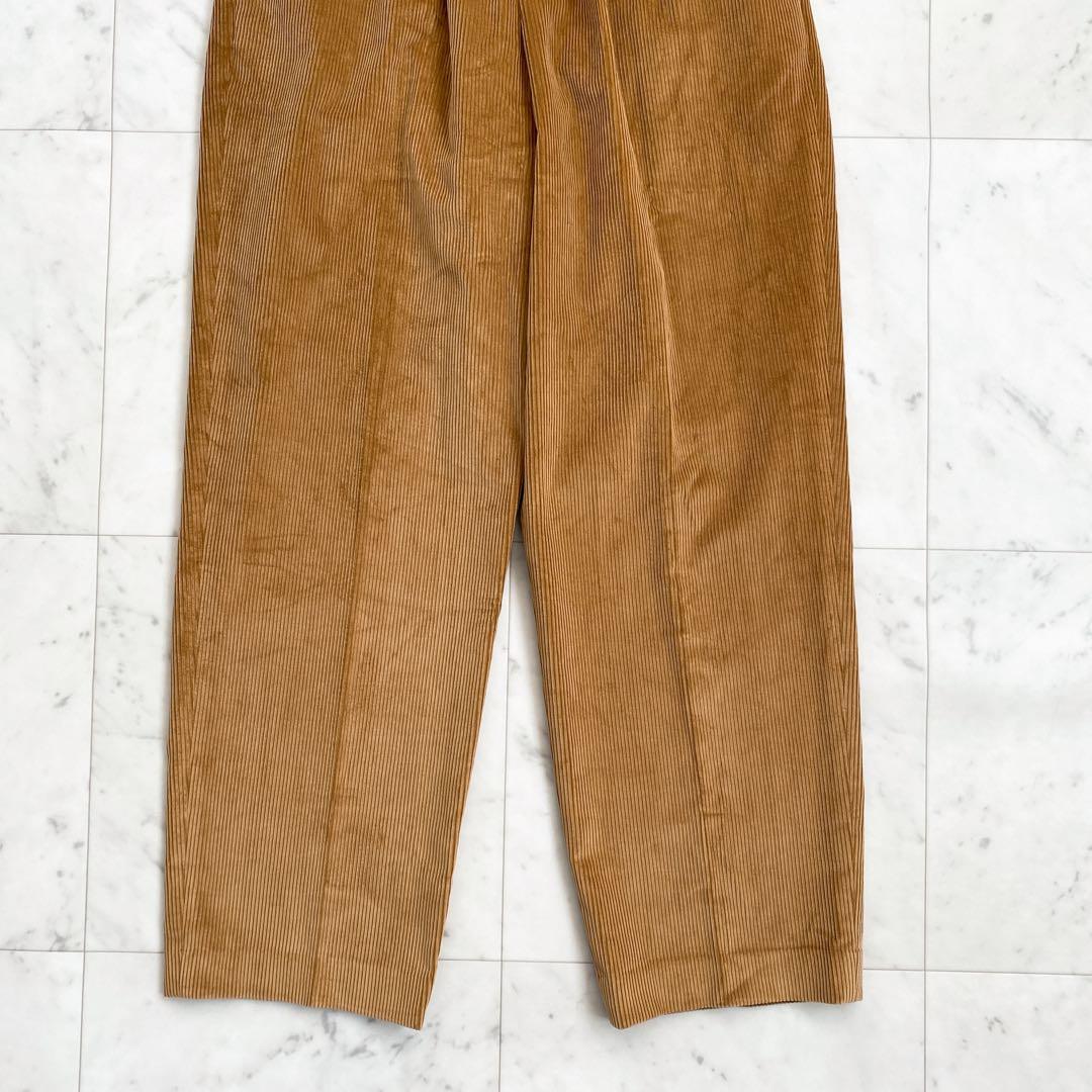 新品タグ付きCELLAR DOOR ALFRED カラーコーデュロイパンツ　48
