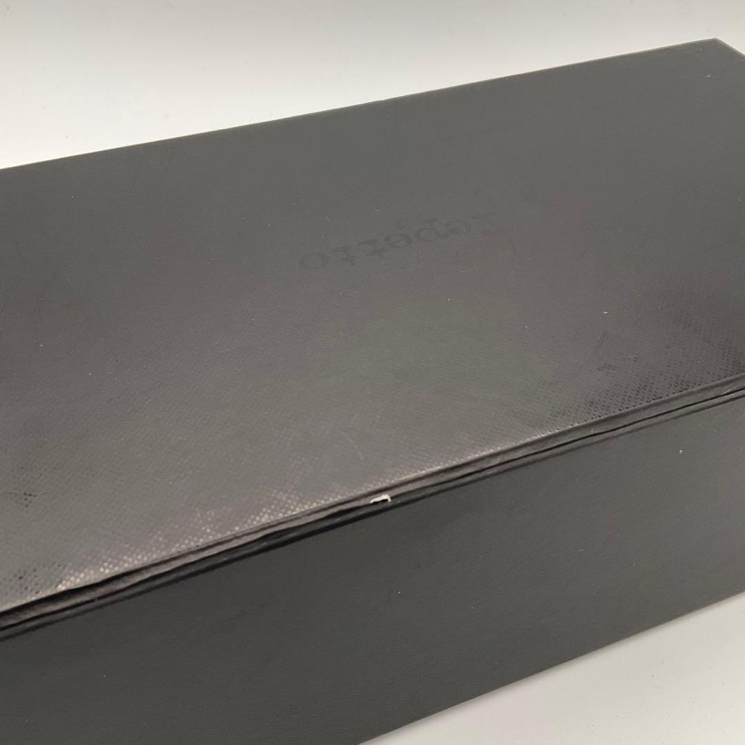 試着のみ●レペット●箱付 バレエシューズ サイズ41 ストラップ ブラック