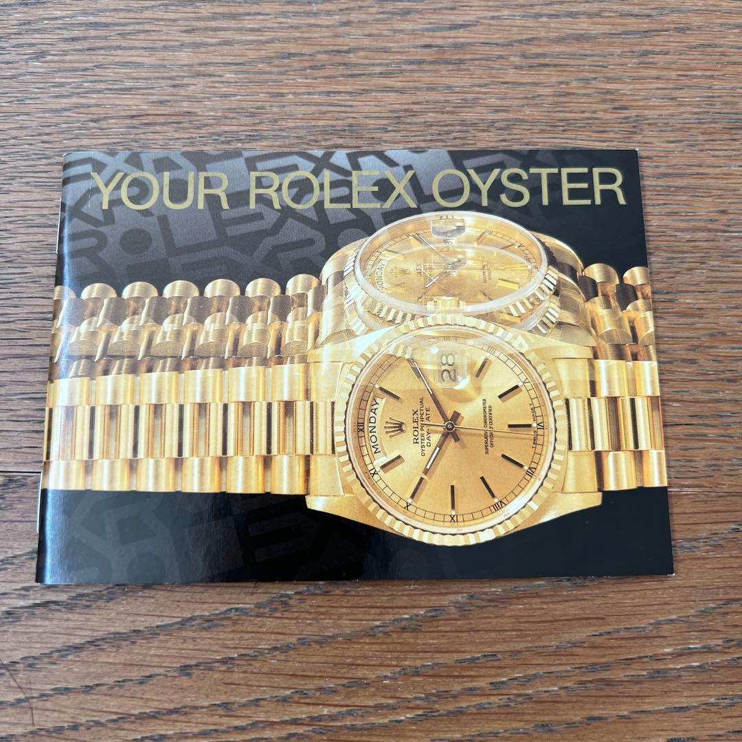 ROLEX DATEJUST 保証書・付属品セット