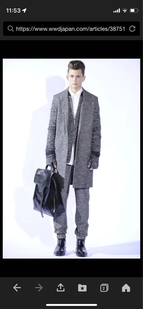 フィリップリム　ルック3点セット　2011-2012秋冬