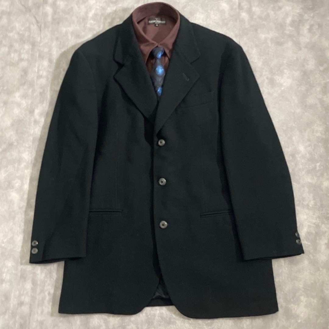 極上高級イタリア製ヴィンテージスーツ × GIANNI VERUSACEネクタイ