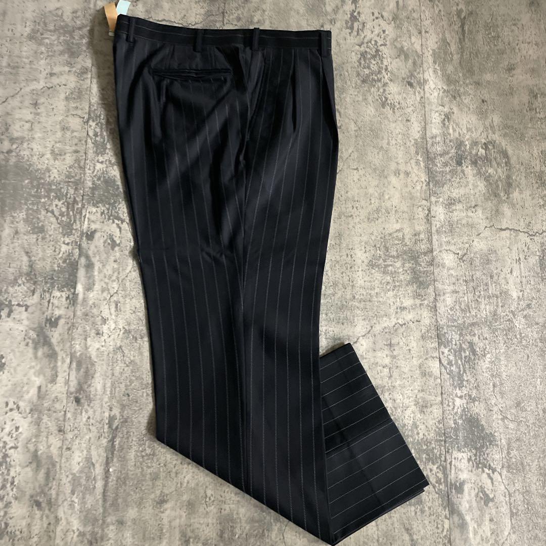 極美品 Dior ネクタイ England製 super150's ダブルスーツ