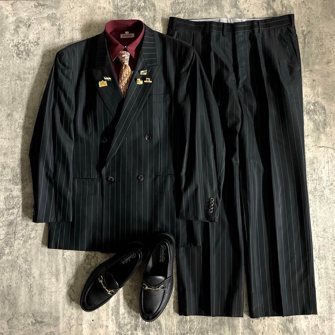 極美品 Dior ネクタイ England製 super150's ダブルスーツ