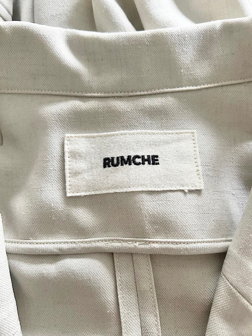 【美品】RUMCHE　カッティングシャツジャケット　フリーサイズ