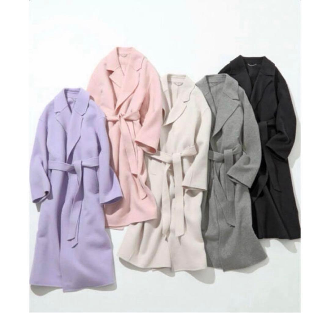 【新品】23区 MANTECO マンテコ　リバー ロング コート32 高級ウール