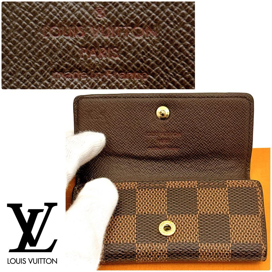 ⭐️超極上美品レベル⭐️ルイヴィトン⭐️ダミエ⭐️ミュレティクレ⭐️4連キーケース⭐️