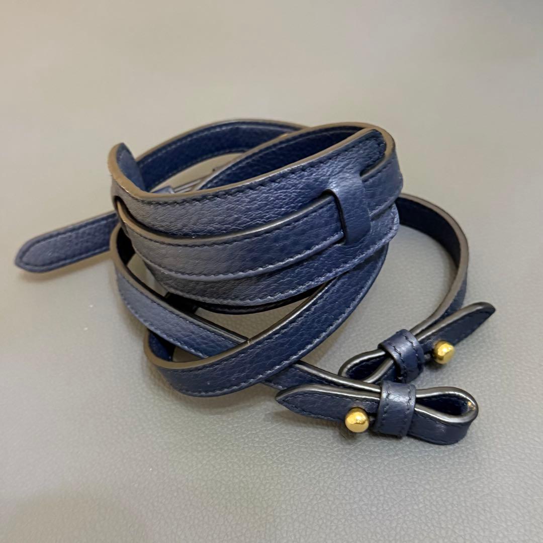 ★PRADA★ プラダ カメラバッグショ ルダーバッグ ヴィッテロ ネイビー