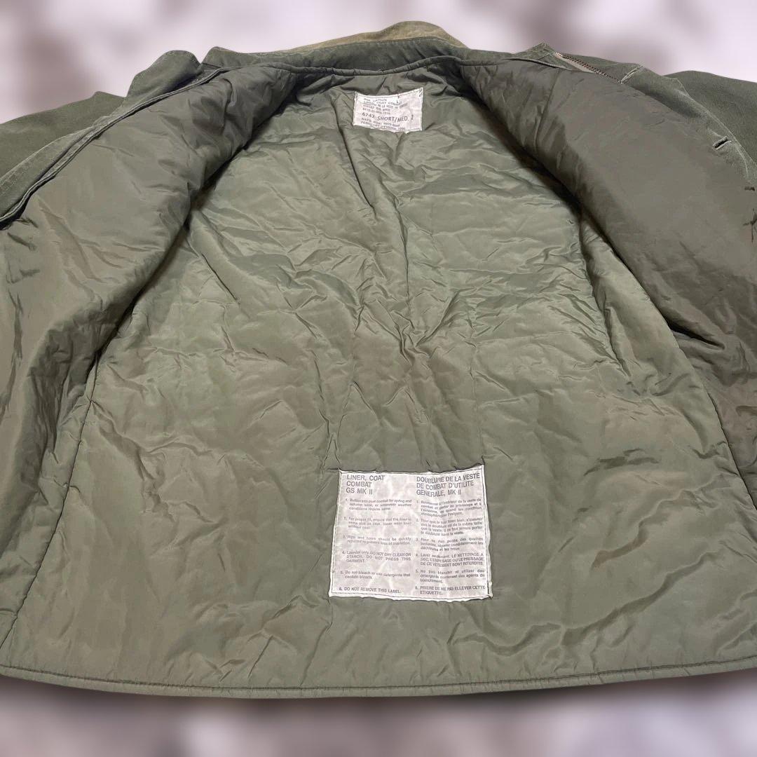 じ*ー様 カナダ軍 実物1967年 OG107 GS MKII ミリタリージャケ