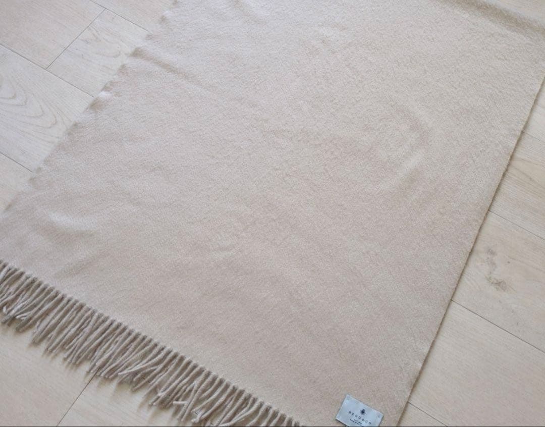 BEGG＆CO ベグアンドコー　カシミヤストール oyster