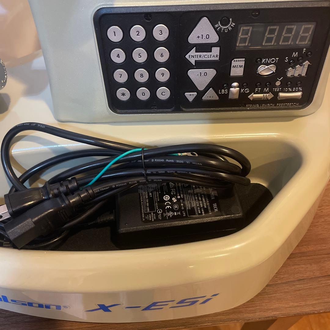 Toalsonトアルソン　X-ESi 　電動ストリングガット張り機　中古