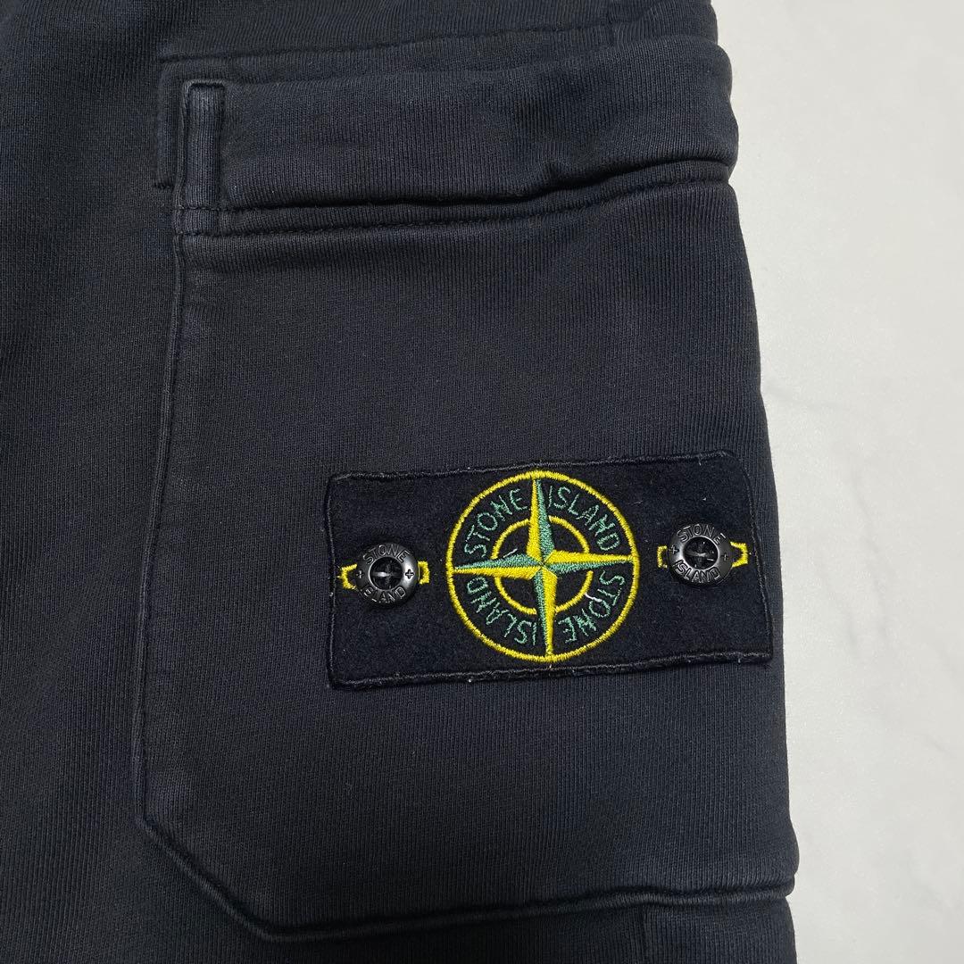 STONE  スウェット　ショートパンツ　ブラック　Lサイズ