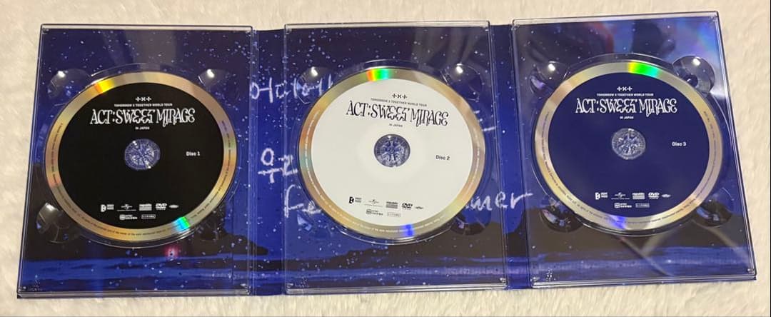 TXT ACT:SWEET MIRAGE IN JAPAN 初回 DVDのみ