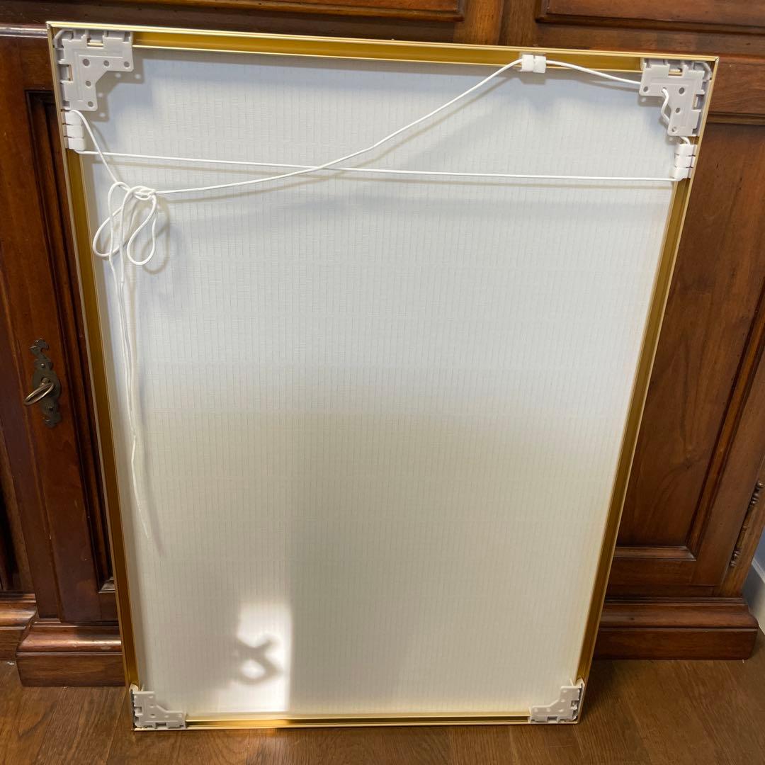 絵画　ビュッフェ絵画プリント ／額パネル付き