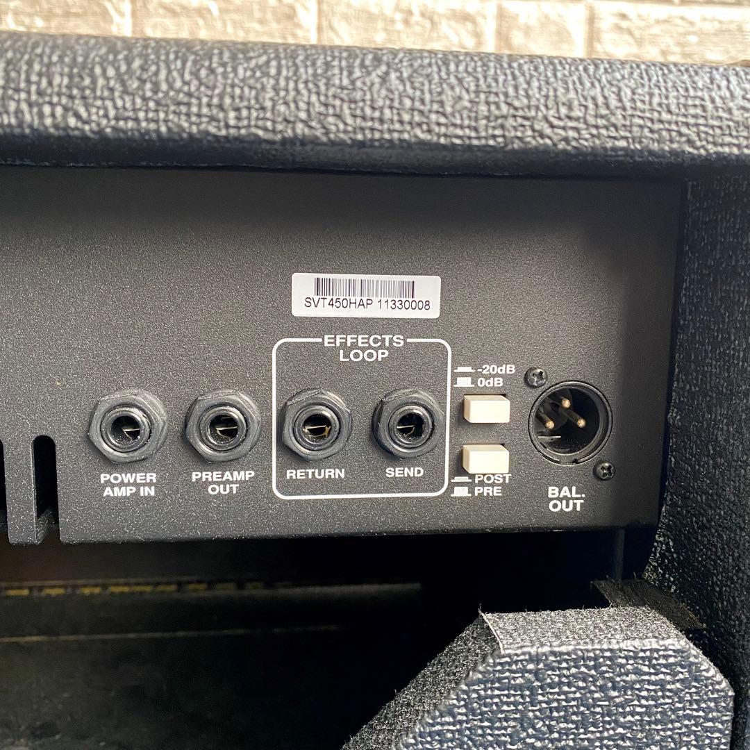 美品 AMPEG SVT-450 アンペグ アンプヘッド ベースアンプ
