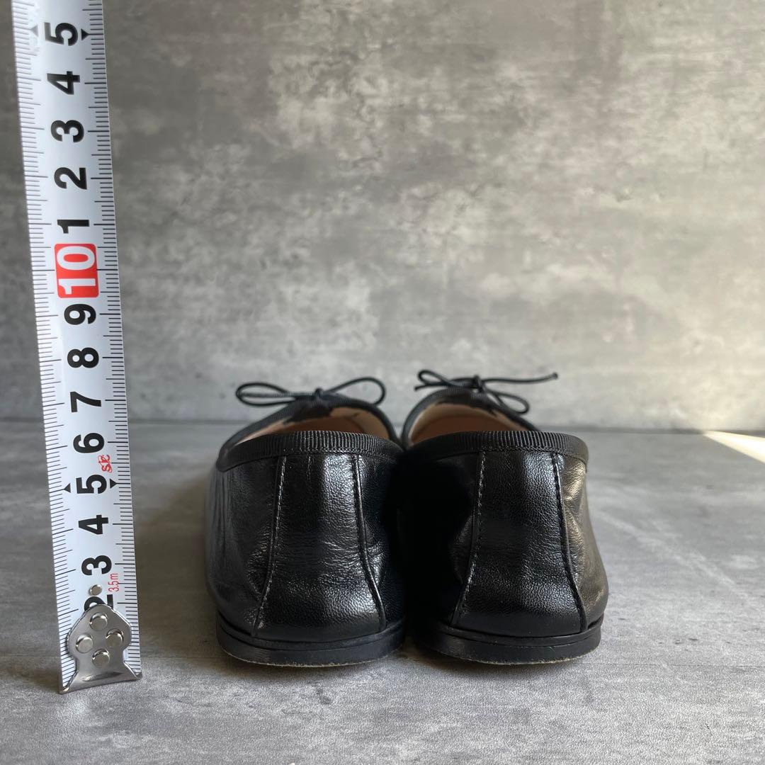 【美品】 SPELTA スペルタ ブラック レザー バレエシューズ 34 2/1