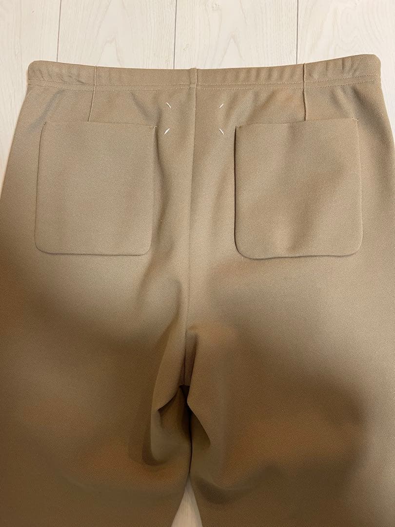 メゾンマルジェラ トラックパンツ ジャージパンツ ベージュ 44 タグ付属