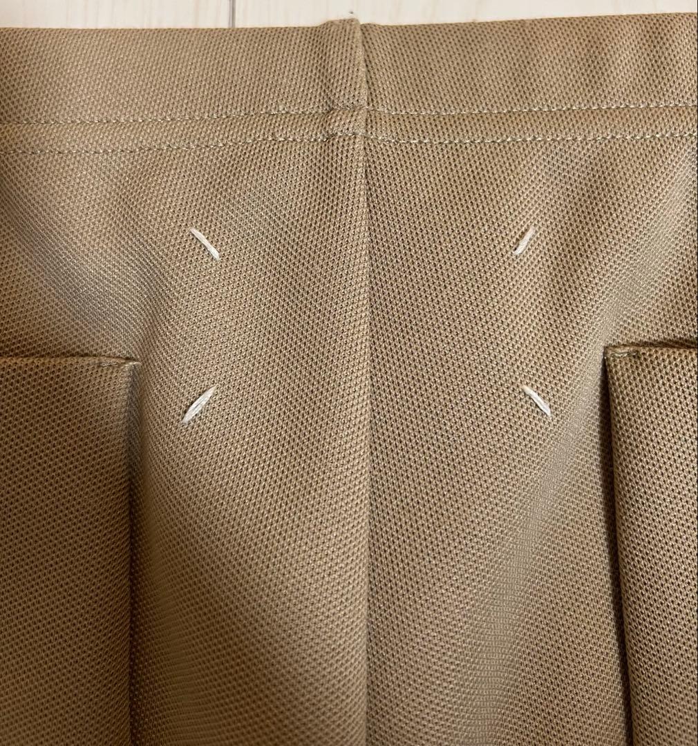 メゾンマルジェラ トラックパンツ ジャージパンツ ベージュ 44 タグ付属