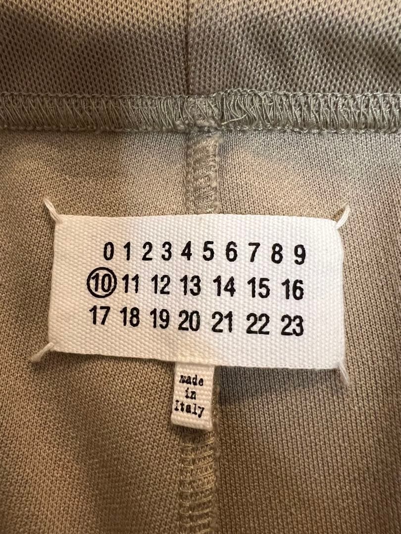 メゾンマルジェラ トラックパンツ ジャージパンツ ベージュ 44 タグ付属