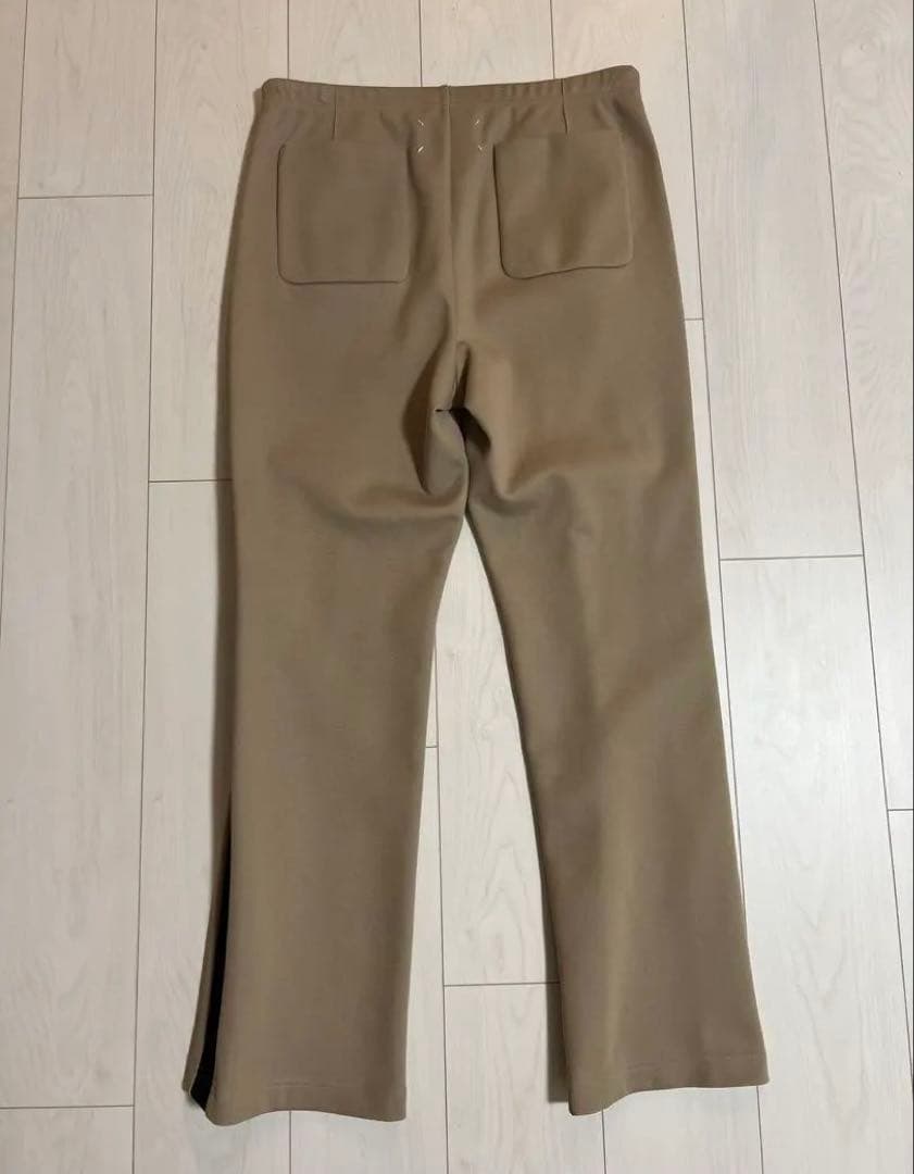 メゾンマルジェラ トラックパンツ ジャージパンツ ベージュ 44 タグ付属