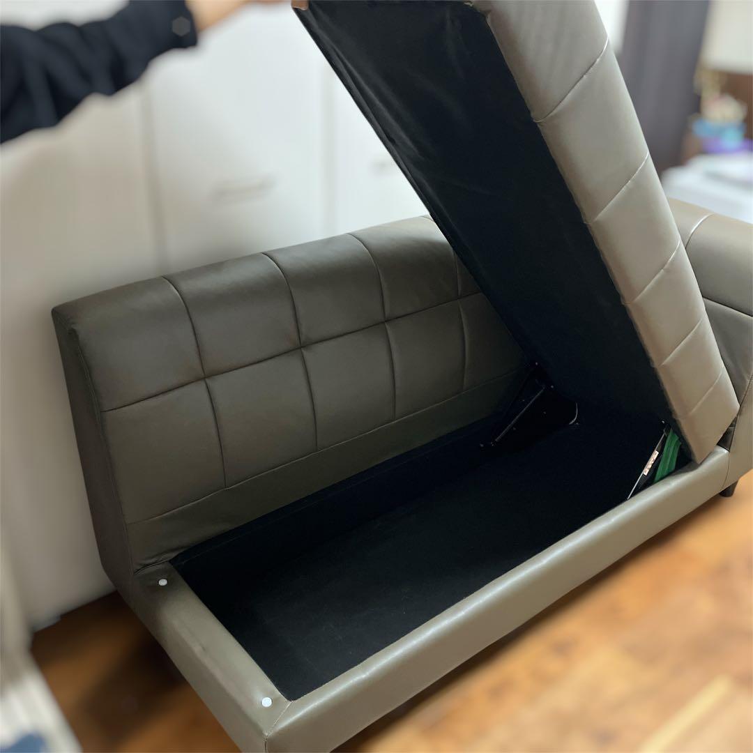 S*o様 ニトリ2P ソファ NSクリーンボックス 収納付き