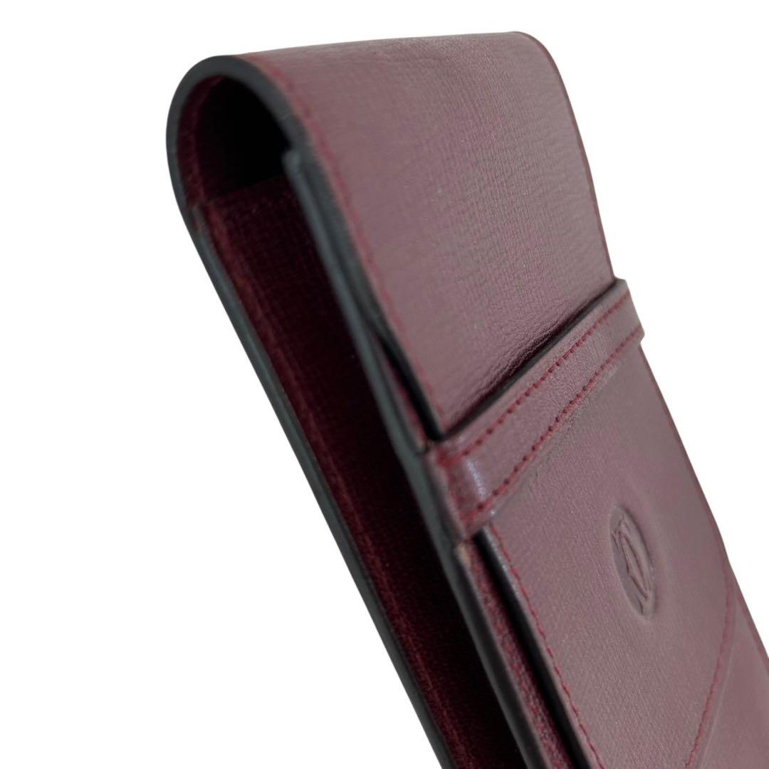 美品 Cartier カルティエ 眼鏡ケース ペンケース