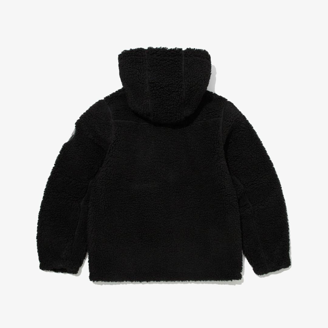 THE NORTH　FACE　KIDS 　ボアジップパーカー ブラック　130㎝