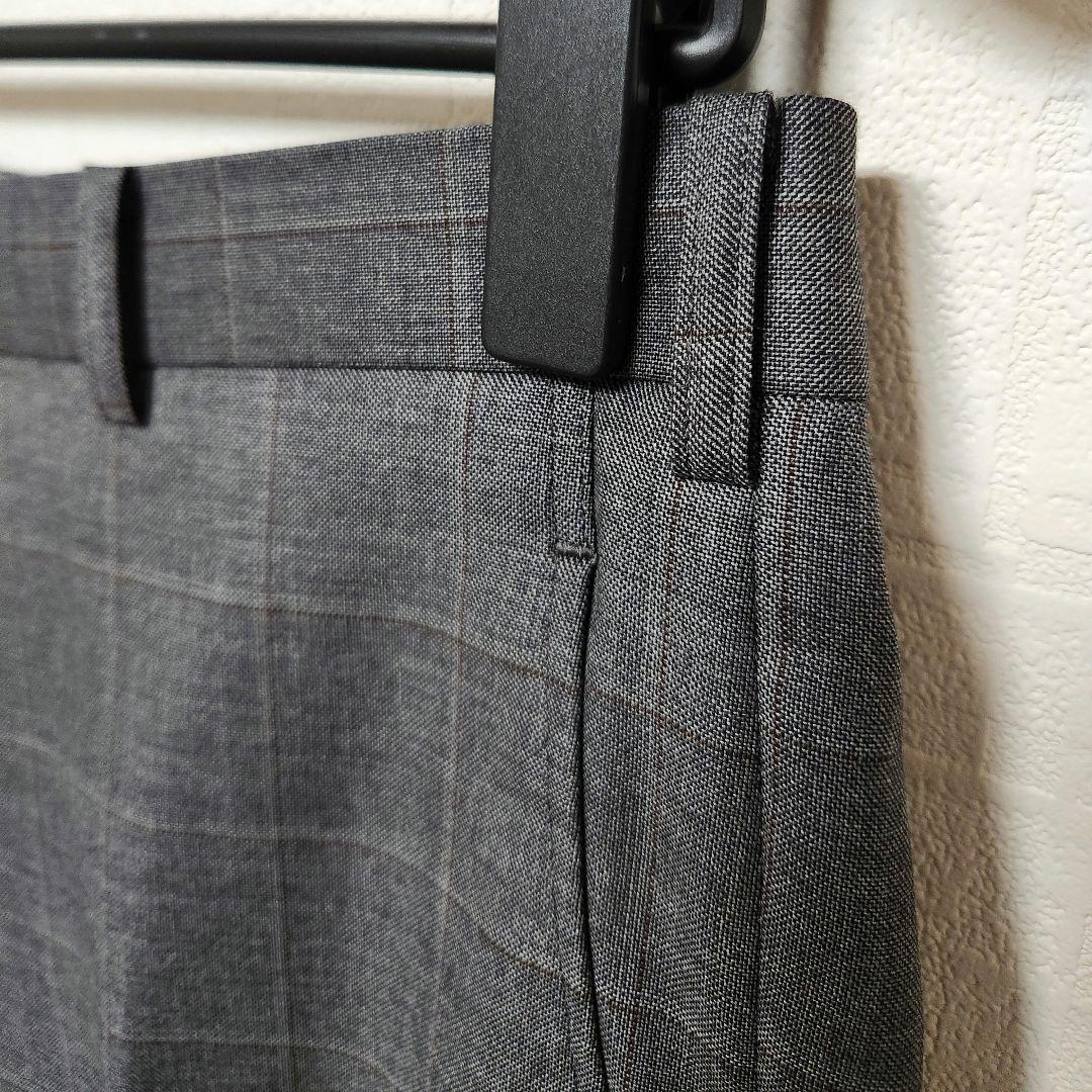 ロロピアーナ　×　タケオキクチ　メンズスーツ　スリーピース　グレーチェック