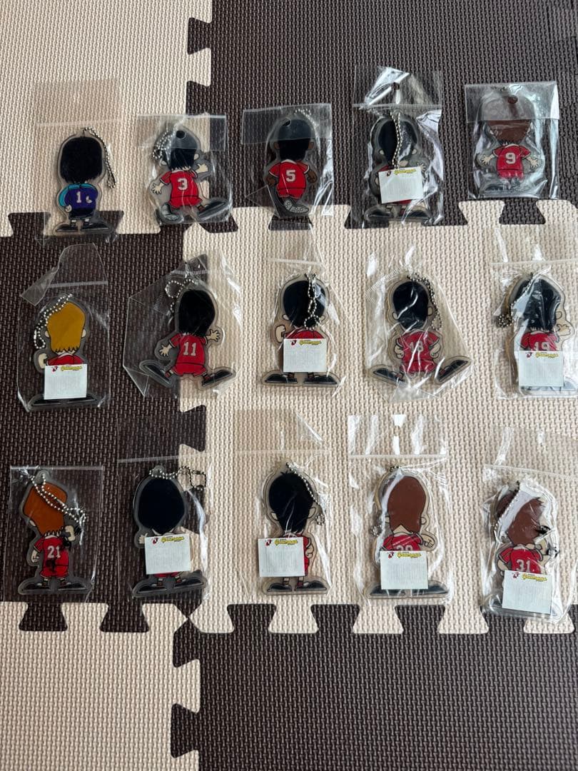 レア　名古屋グランパス選手アクリルキーホルダー15個セット