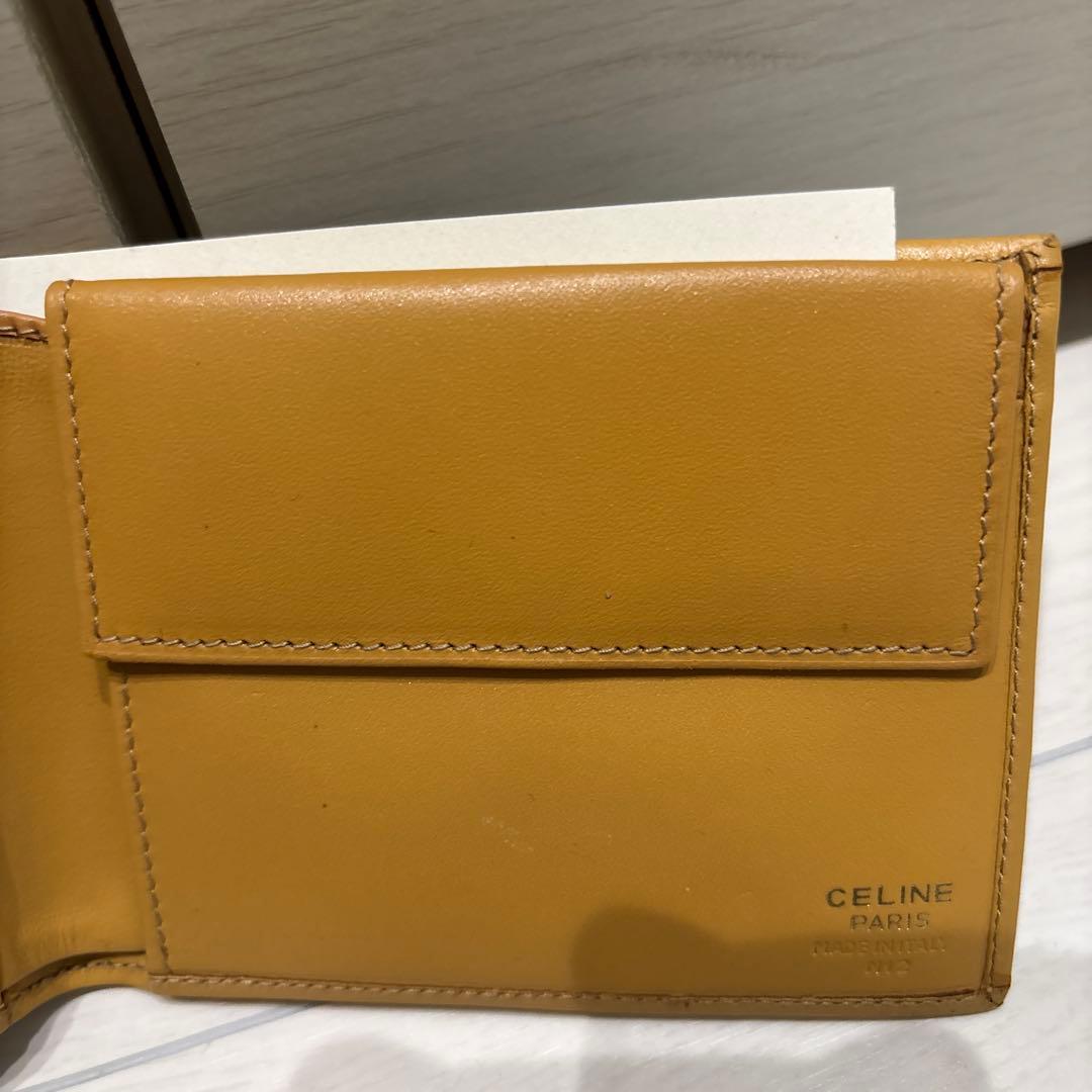 CELINE 美品 折り財布 メンズ レザー セリーヌ