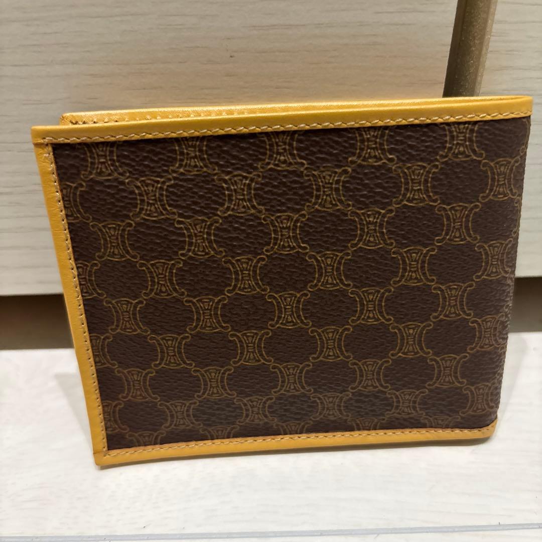 CELINE 美品 折り財布 メンズ レザー セリーヌ