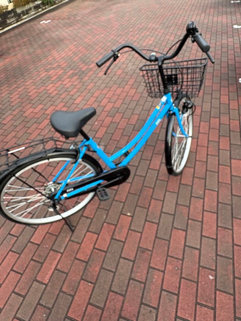 綺麗な水色ママチャリ(26㌅)個人配達致します。お引き取りでも、大丈夫です。