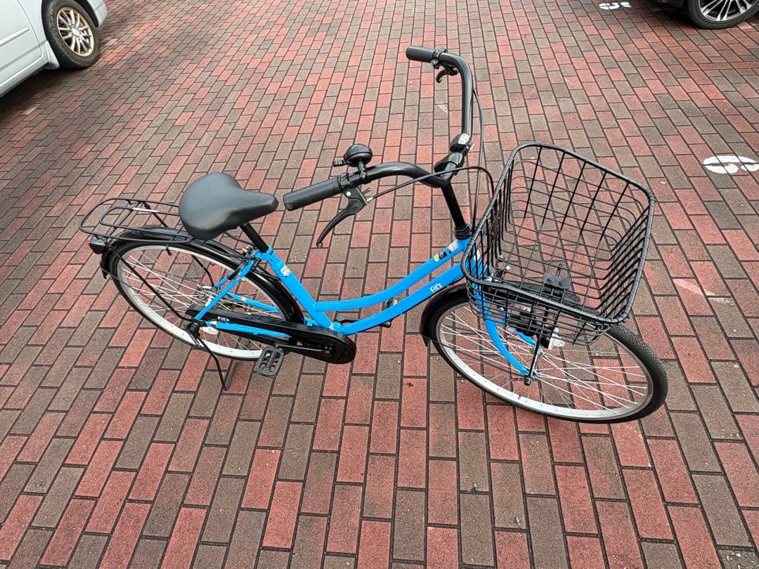 綺麗な水色ママチャリ(26㌅)個人配達致します。お引き取りでも、大丈夫です。