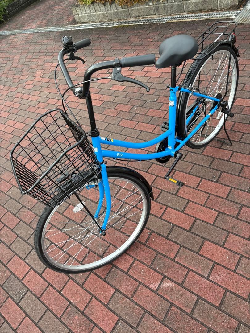 綺麗な水色ママチャリ(26㌅)個人配達致します。お引き取りでも、大丈夫です。