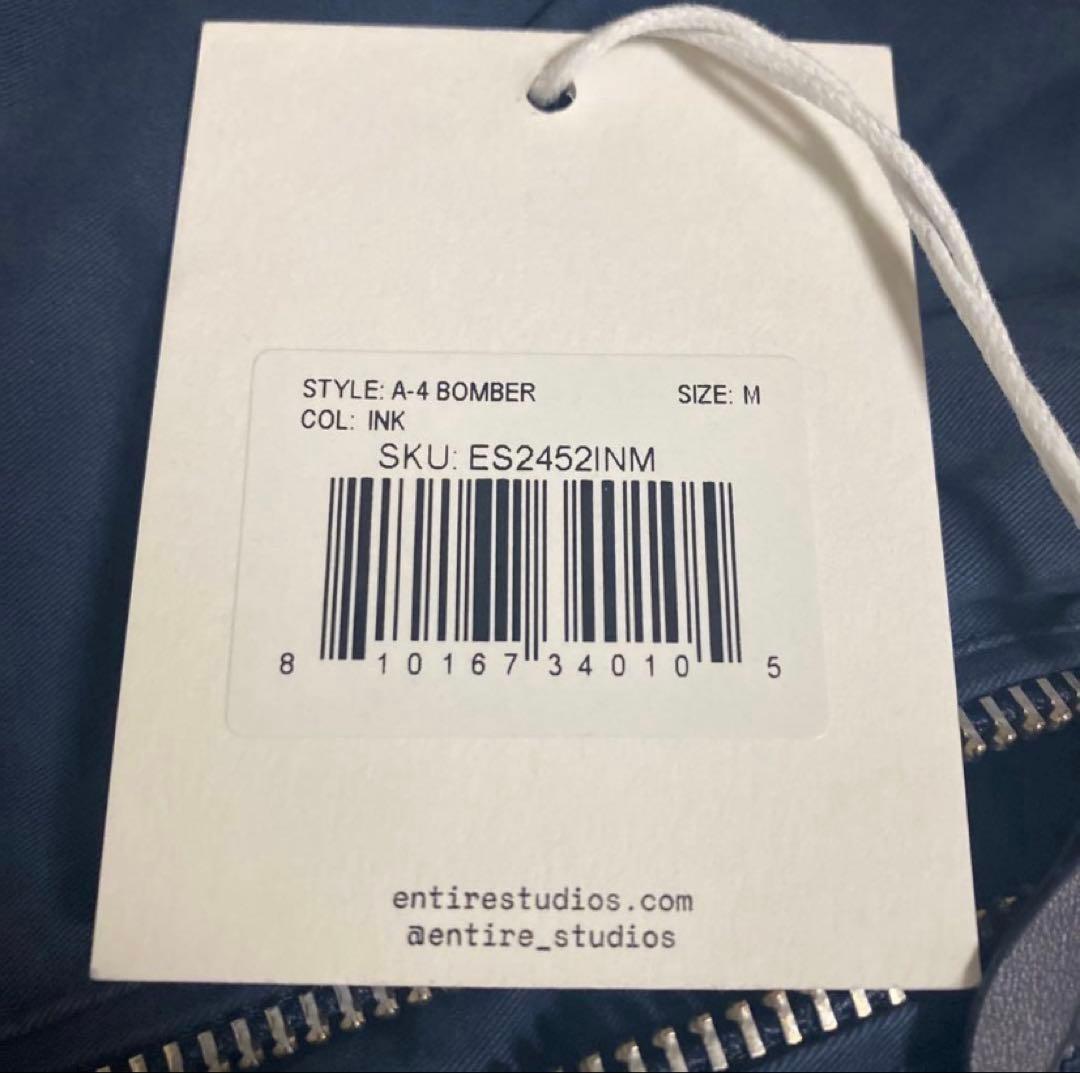 Mサイズ entire studios a-4 bomber jacket