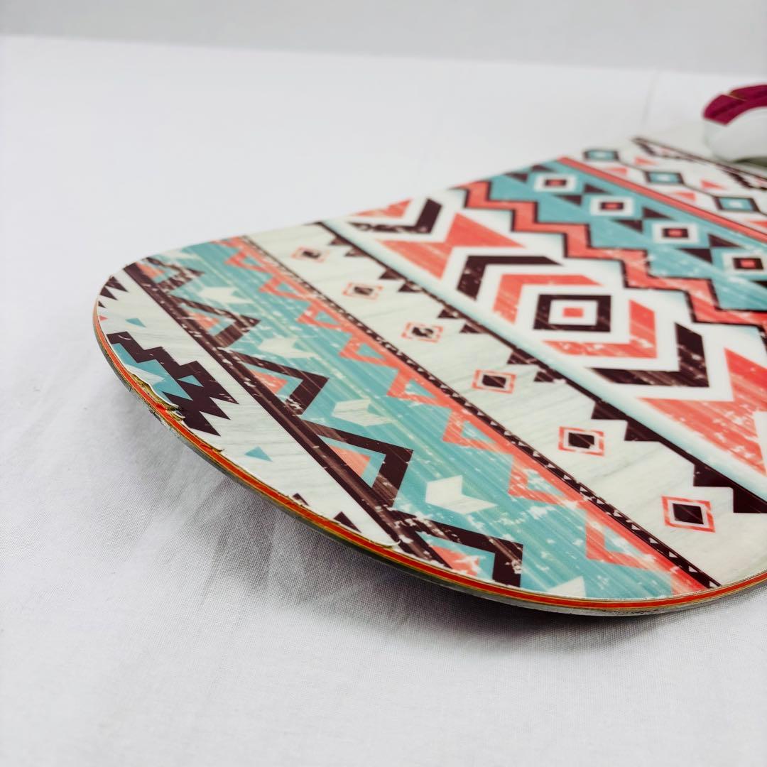 初心者向き SWIVEL SILK レディース スノーボード ビンディング付き