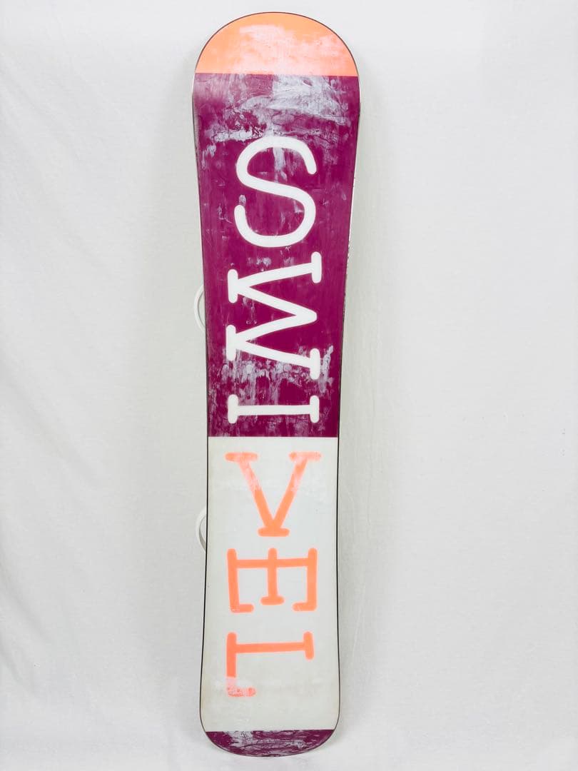 初心者向き SWIVEL SILK レディース スノーボード ビンディング付き