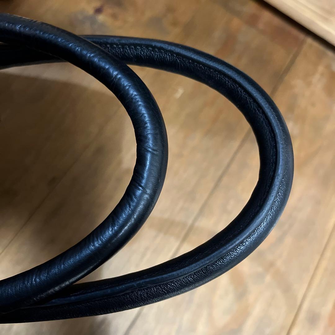 COACH、黒 レザー トートバッグ