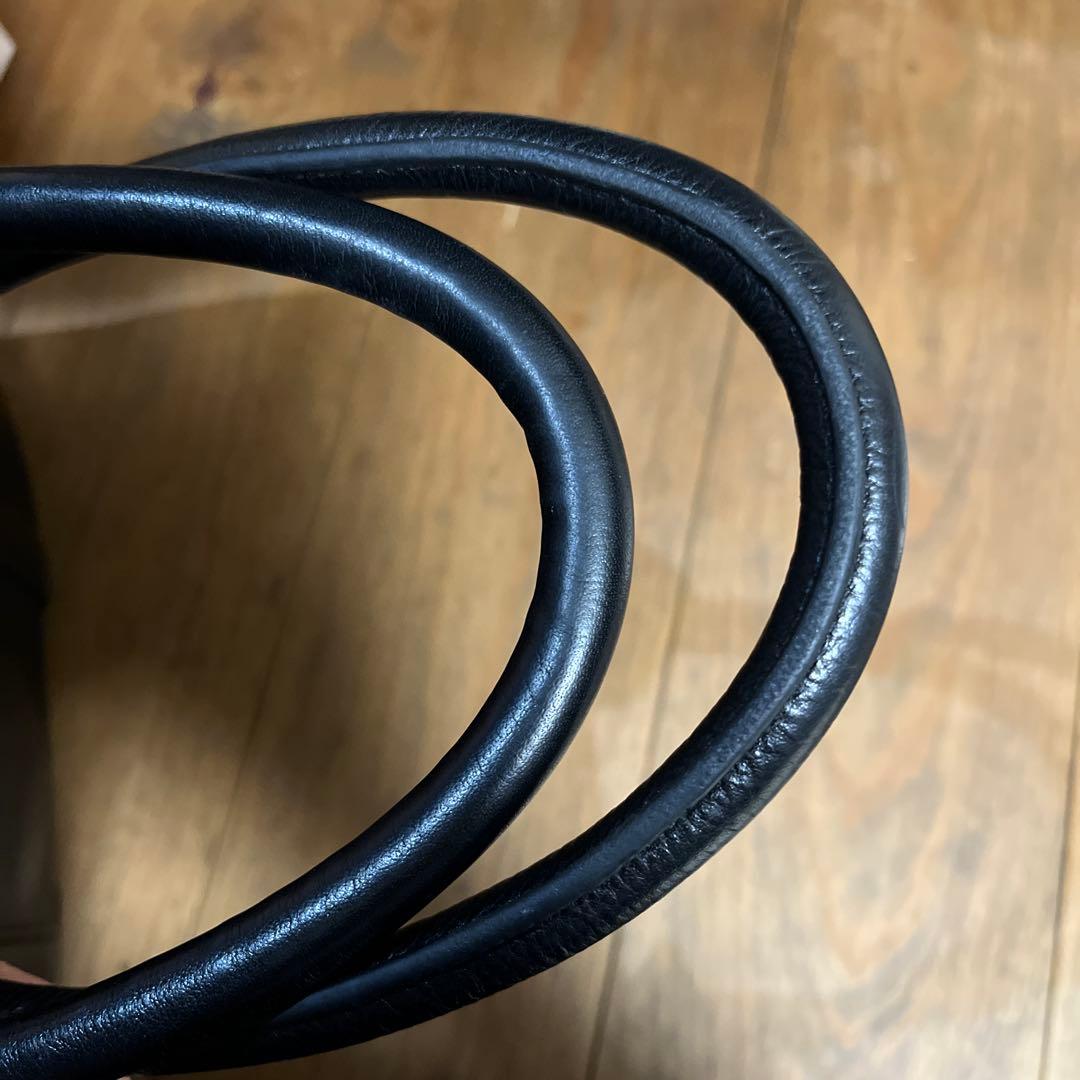 COACH、黒 レザー トートバッグ