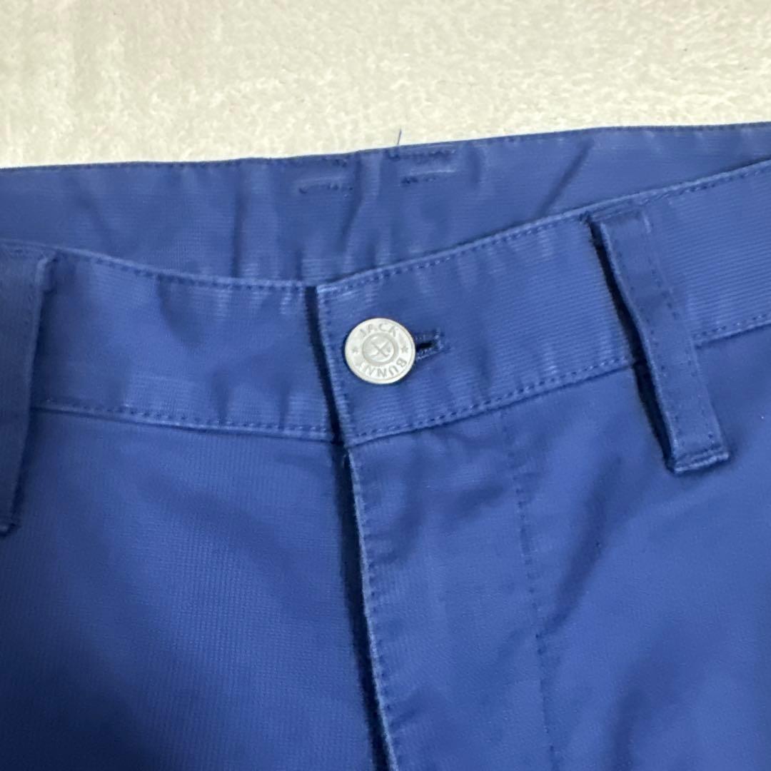 近年モデル 美品 ジャックバニー ゴルフパンツ ネイビー M