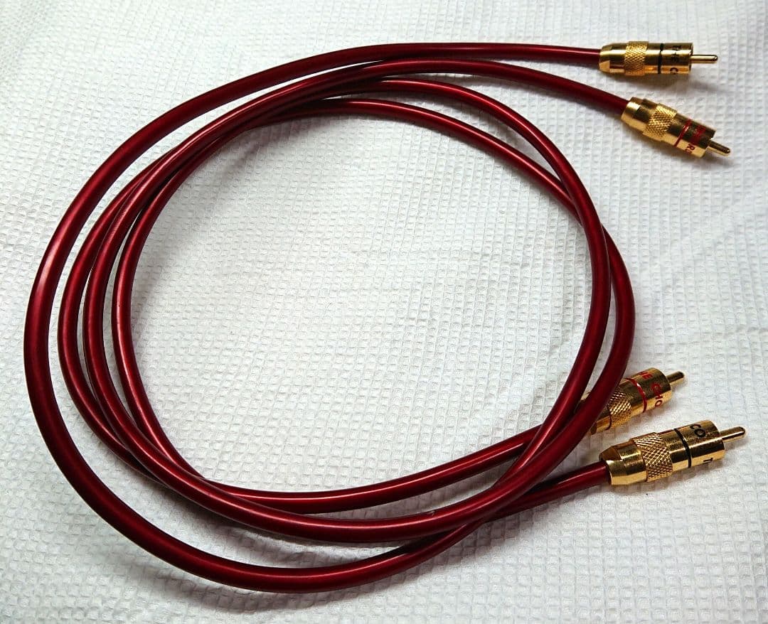 CHORD CRIMSON RCAケーブル2本 1m