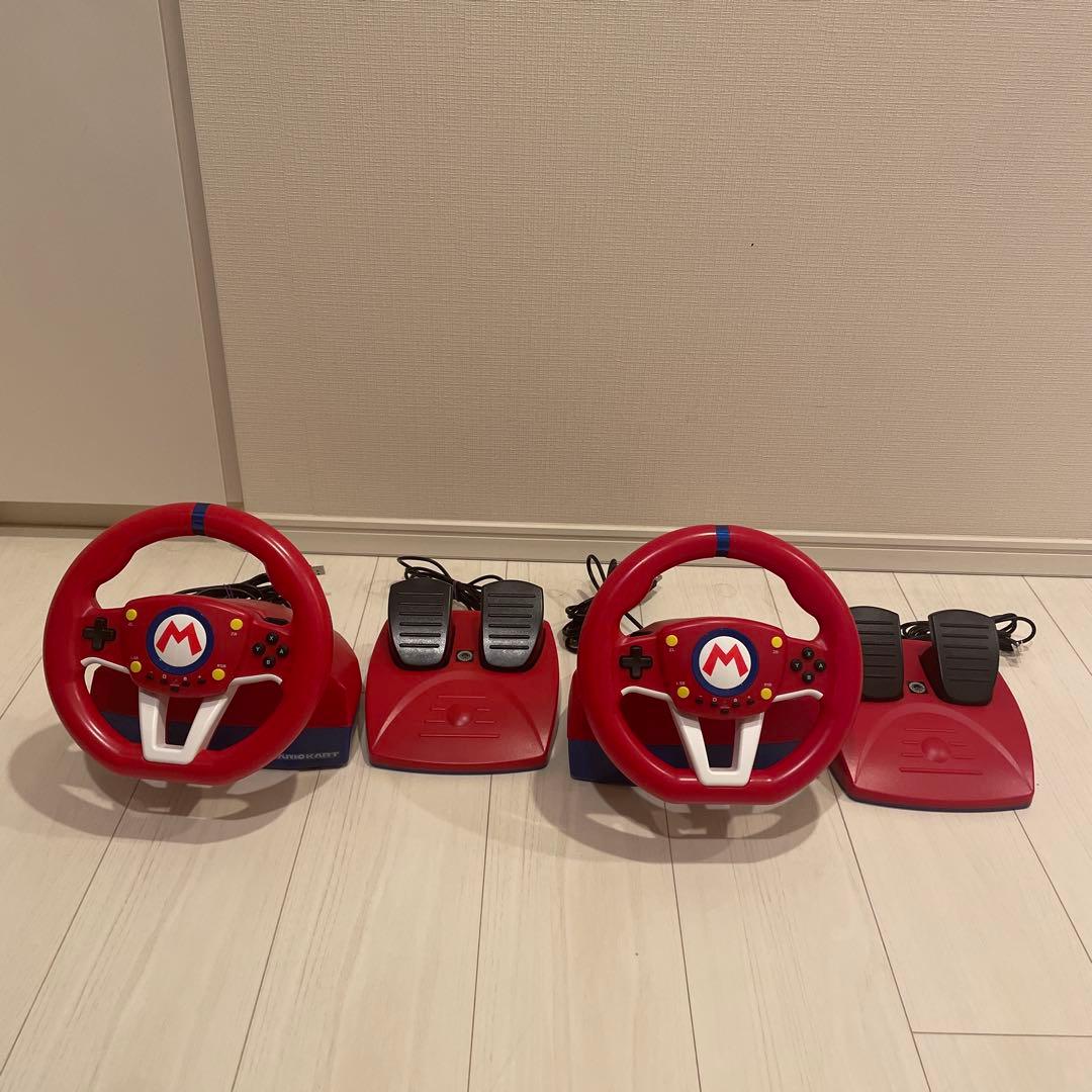 Nintendo Switch スイッチ　マリオカートレーシングホイール　2台