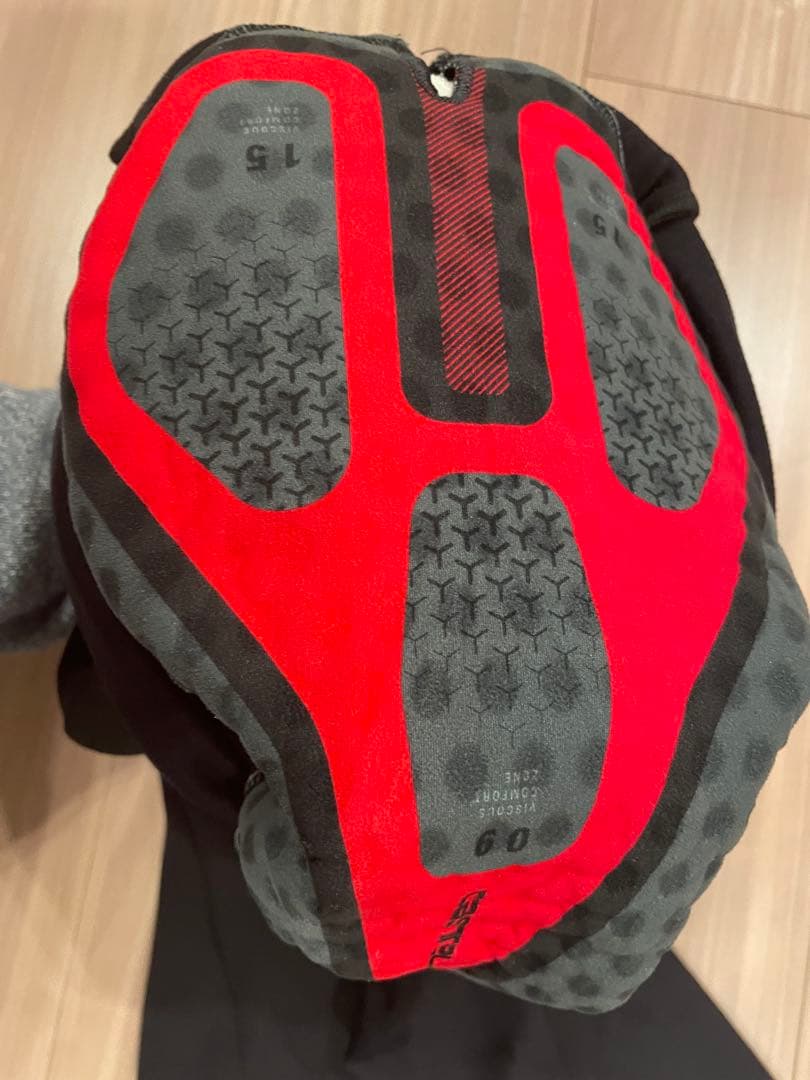 CASTELLI TUTTOナノビブタイツ Sサイズ ブラック/グレー