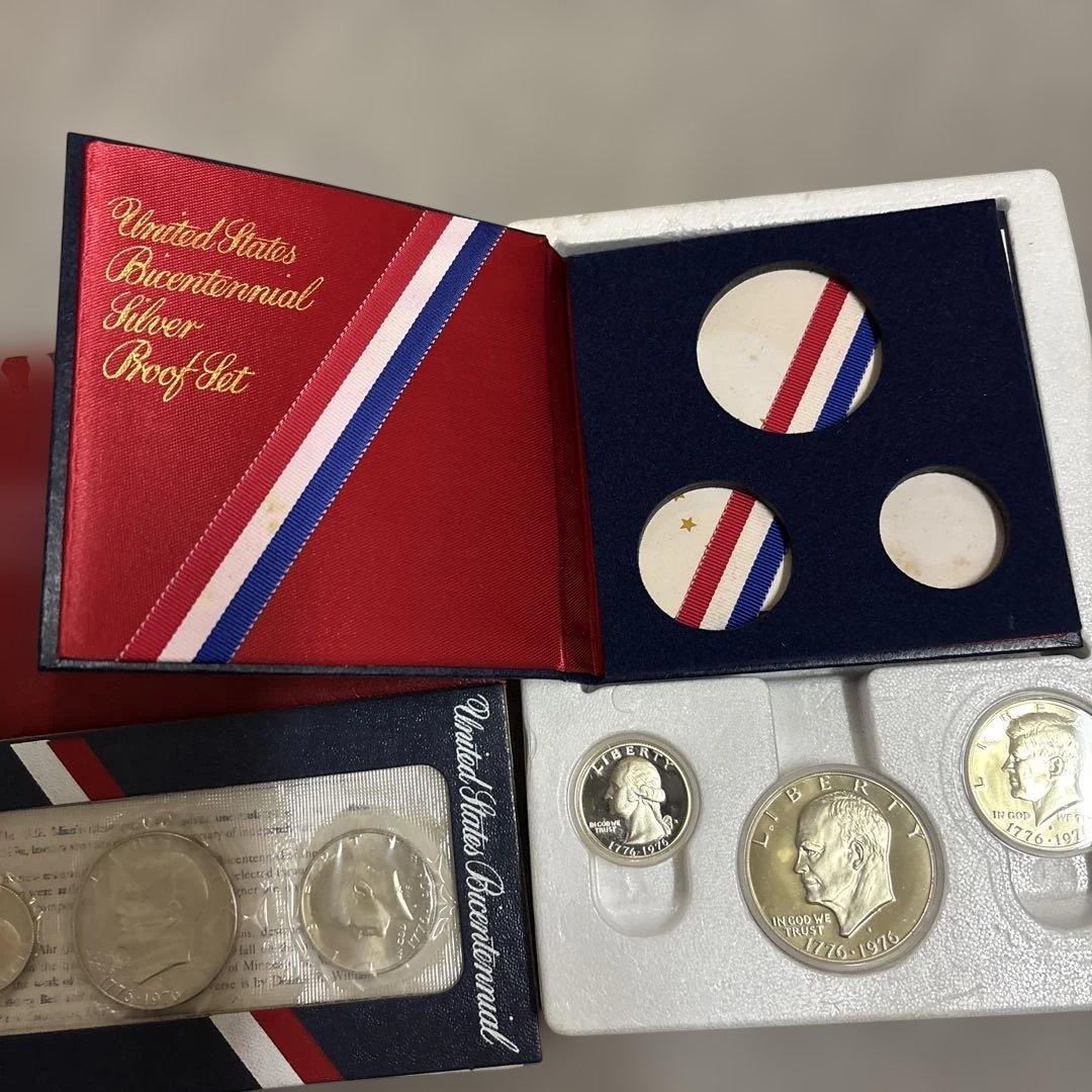 アメリカ合衆国建国200年　1776-1976年 2種類セット