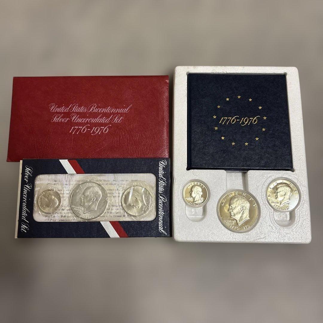 アメリカ合衆国建国200年　1776-1976年 2種類セット