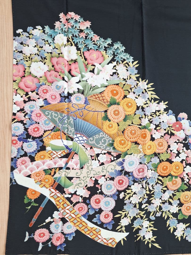 着物リメイクワンピース3613